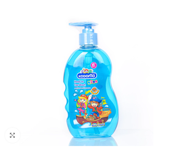 Kodomo Demon Slayer Blue Candy Head to Toe Wash 400Ml